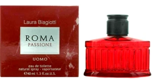 LAURA BIAGIOTTI ROMA PASSIONE UOMO Eau De Toilette SPRAY MEN 1.3 Oz / 40 ml NEW! - Picture 1 of 3