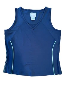 Bollé Sport Women’s Tennis Pickeball Top S Navy/ Green - Picture 1 of 5