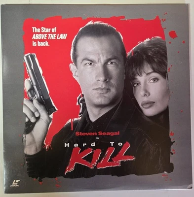 Hard To Kill Laserdisc 1990 Stephen Seagal Action Thriller Movie Foto 1 de 4