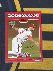 2008 Topps Opening Day - Jonathan Albaladejo #204 (RC) - Picture 1 of 2