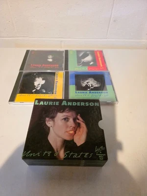 LAURIE ANDERSON United States Live 4 CD Box Set 1991 Warner Bros. CDs VF+! - Image 1 of 2