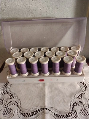 Belson Profiles Spa 20 Flocked Hot Rollers Velvet Curlers Tested No clips Tested - Image 1 of 4