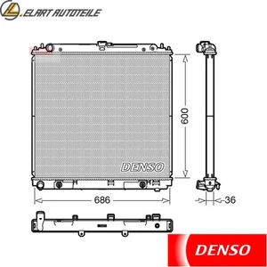 KÜHLER MOTORKÜHLUNG DRM46042 FÜR NISSAN NAVARANP300PATHFINDERIII 2.5L 4cyl - Picture 1 of 8