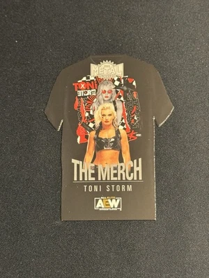 2022 Skybox AEW Metal Universe Toni Storm The Merch Die-Cut Insert #TM-6 - Image 1 of 2