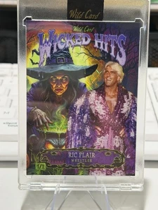 2025 Wild Card Haunted - Ric Flair 1/1 Lazer Foil Wicked Hits ⚡☄️💥 - Bild 1 von 2