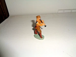 Elastolin 7.5cm Figure Marching Playing Clarinet Lineol - Picture 1 of 3