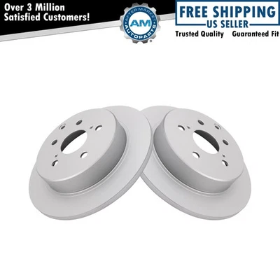 Juego de rotores de freno traseros sólidos para Toyota Mirai 2016-2020 Prius V 2012-2017 Foto 1 de 4