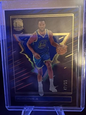 2023-24 Panini Recon - Andrew Wiggins #57 Holo Blue /99 - Image 1 of 2