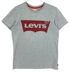LEVI'S STRAUSS&CO T-Shirt Grigio Donna Manica Corta Collo Rotondo Taglia 16 - Foto 1 di 8