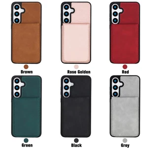 Magnetische Wallet Hülle für Galaxy S25/S24/S23 & A56/A17 | Mit Kartenfach DE - Bild 1 von 18