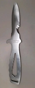Seac Sub Stainless Messer Wellenschliff Line Cutter Tauchermesser - Bild 1 von 10