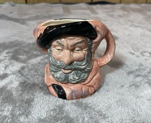 Vintage Royal Doulton John Falstaff D6385 Character Jug Mug Toby Jug  3.5" Tall - Picture 1 of 8