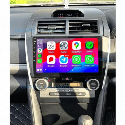 4+64G For Toyota Camry 2012-2017 Carplay Android15 Car Stereo Radio GPS SAT Navi - image 1 of 4