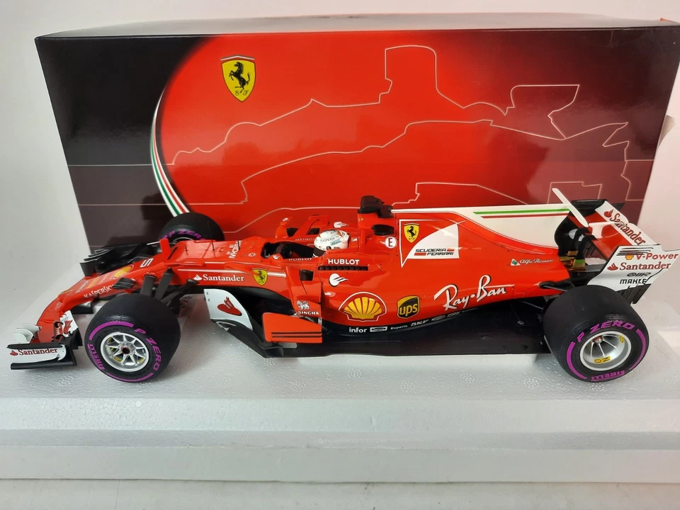 BBR Ferrari SF70-H #5 Sebastian Vettel winner Australia GP 2017 1/18 BBR 181705 - Immagine 1 di 4