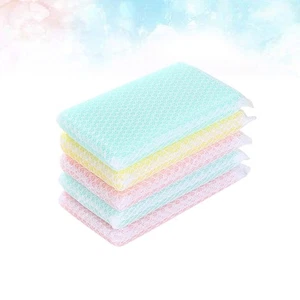 5 Stück Geschirrschwämme zum Geschirrspülen Becherschwamm Schwämme Küche Geschirrschwamm - Bild 1 von 12