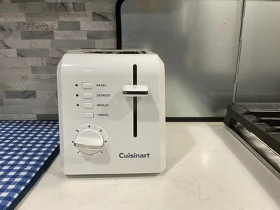 Cuisinart CPT122 Compact 2 Slice Toaster - White - Image 1 of 4