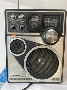 Radio Toshiba de colección FM AM CB PSB/modelo clima # RP-1660MC funciona - Imagen 1 de 13