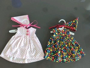 Selbstgemachte 18 Zoll Puppenkleidung Sommerkleid X2 AG Puppenkleidung OG Puppenkleidung M52 - Bild 1 von 8