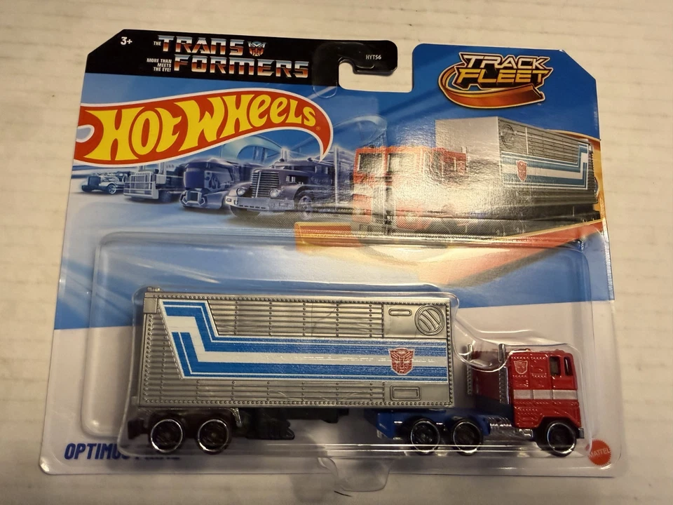 Hot Wheels Track Fleet Trans Formers Optimus Prime 2025 Foto 1 de 1