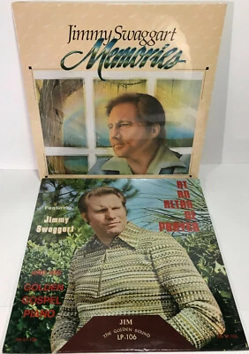 NEW SEALED Jimmy Swaggart Memories & AtAn Altar Of Prayer Gospel Record LP Vinyl - Image 1 of 4