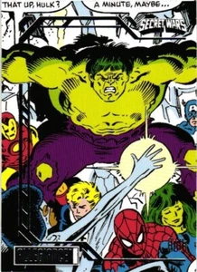 HULK #74 BASE Upper Deck Marvel Allegiance Secret Wars Sammelkarte - Bild 1 von 2