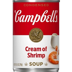 Sopa condensada de crema de camarones Campbell's, lata de 10,5 oz - Imagen 1 de 7
