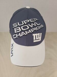 New York Giants NFL Super Bowl XLVI Champions Champs Reebok One Size Fitted Hat