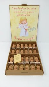 24 Stück kniende Schutzengel im Holzbogen Glücksbringer Beschützer - Picture 1 of 4