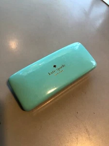 Estuche rígido para gafas/gafas de sol Kate Spade (verde y azul turquesa) - Imagen 1 de 2