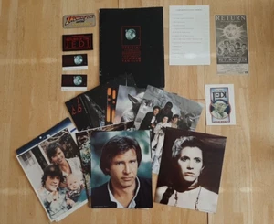 1984 Star Wars Fan Club Folder Patches Pictures Letters Stickers Production Kit - Picture 1 of 10