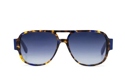 Adidas OR0006 55W Habana Y Azul Aviador Plástico Gafas de Sol Marco 57-14-140 Foto 1 de 4