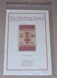 The Stitching Parlor ""From The Heart"" The Mouth Speaks patrón de punto de cruz nuevo en paquete - Imagen 1 de 2