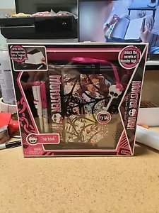 NUOVO Monster High Fearbook 2.0 diario diario diario chiudibile cancelleria da collezione 2011 - Foto 1 di 3