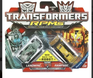 TRANSFORMERS ROBOT POWERED MACHINES LANDMINE/RAMPAGE SUPER COOL! - Picture 1 of 4