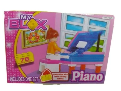 My Blox Piano Building set 76 Pieces   New - Image 1 of 3