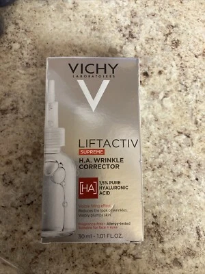 Vichy LiftActiv Supreme H.A. Wrinkle Corrector Hyaluronic Acid Face Serum - 1oz - Image 1 of 3