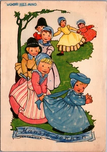 Voor Het Kind Children Rie Cramer Hansje Sokken Vintage Postcard BP25 - Picture 1 of 2