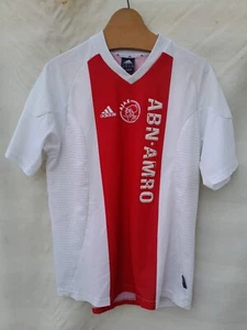 Vintage Ajax Amsterdam 2002 03 Home Football Shirt Boys Extra Large Red adidas - Picture 1 of 13