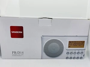 Sangean PR-D14 FM-RBDS 64-108Mhz/AM/USB(MP3/WMA)/AUX Portable Receiver w/110V - Picture 1 of 13