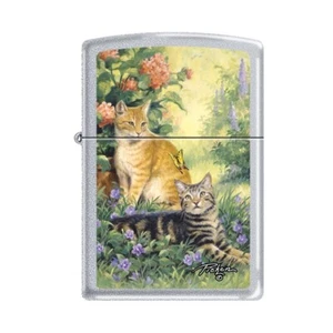 Adorable Linda Pickens Purrfect Kittens Zippo Lighter - Picture 1 of 1