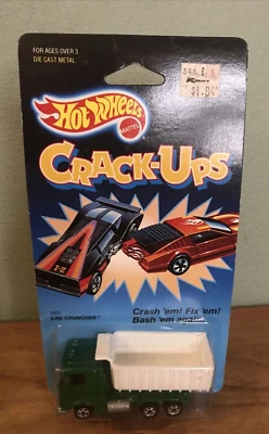Hot Wheels Crack-Ups CAB CRUNCHER ERROR NO DOOR DECAL VHTF - Image 1 of 4