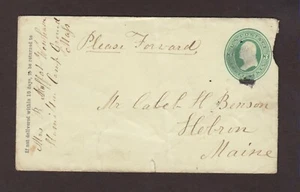 Massachusetts: Hamilton Camp Ground 1870s 3c Entire Cover, UNLISTED, Essex Co - Picture 1 of 2