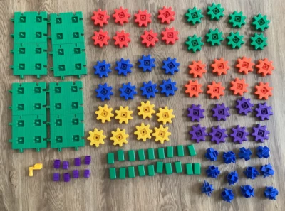 Learning Resources Gears! Gears! Gears! Stem Building Set Beginners ~  96 Pcs - Image 1 of 4