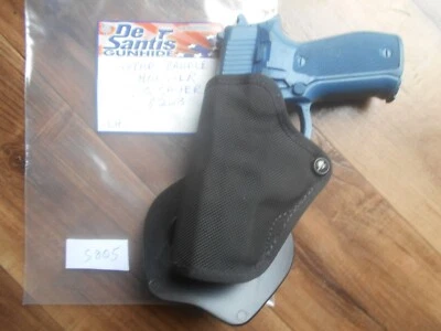 Desantis Nypad OWB Molded Nylon Paddle Holster Sig Sauer P228 Black Left S805 - Image 1 of 2