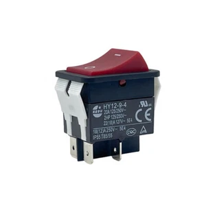 1PCS New KEDU HY12-9-4 4Pins Waterproof Rocker Pushbutton Switch for Power Tools - Picture 1 of 1