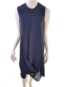 Designers Remix Charlotte Eskildsen Größe 36 Marineblau Knielang Shift Kleid Vi - Bild 1 von 5