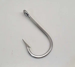 1 Stück - Amo mit Öse MUSTAD Ref. 7691S - Größe 9/0 - Tonno Marlin - R377 - Bild 1 von 7