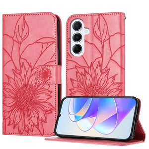 Leather Filio Case For Samsung Galaxy A56 A36 A26 5G Card Wallet Kickstand Cover - Picture 1 of 15