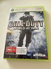 Call Of Duty World At War + Manual - Microsoft Xbox 360 Pal Very Good Condition