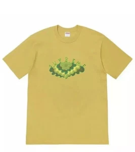 Supreme SS19 Cloud Tee Acid Yellow Sz L - Picture 1 of 3